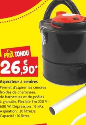 aspirateur à cendres