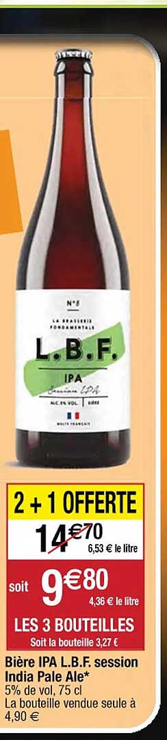 bière ipa l.b.f. session india pale ale