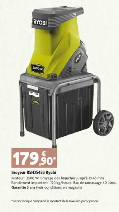 Broyeur Rsh2545b Ryobi