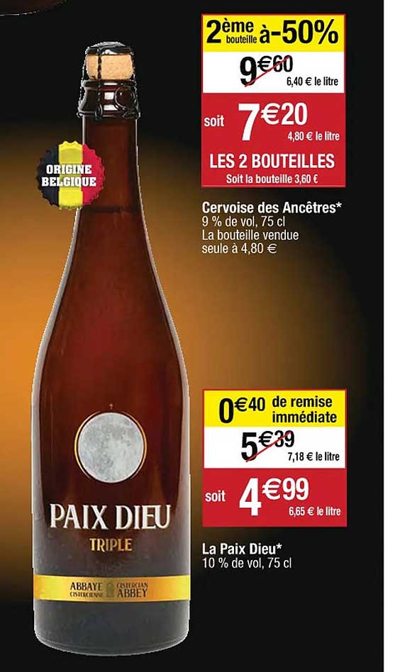 cervoise des ancêtres ou la paix dieu