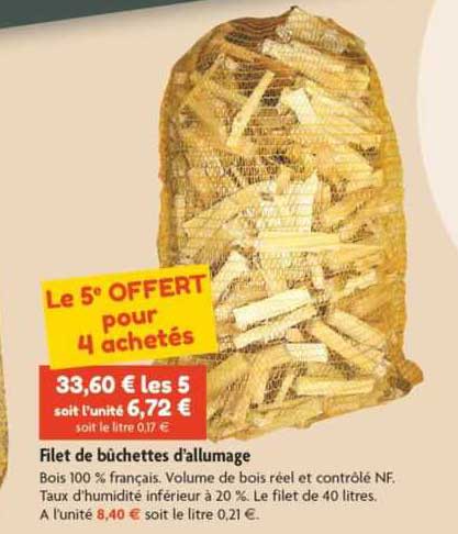 Filet De Bûchettes D'allumage