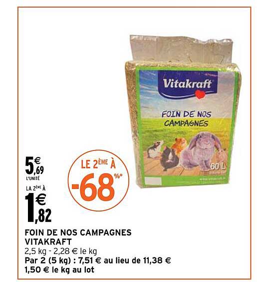 foin de nos campagnes vitakraft