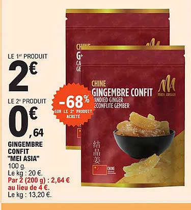 gingembre confit "mei asia"