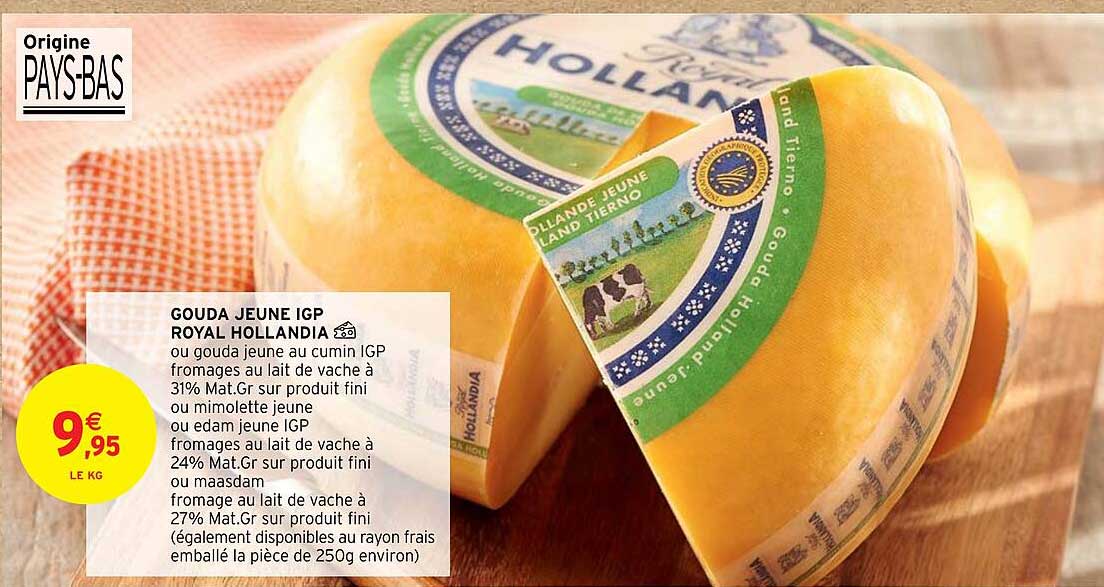 Gouda Jeune Igp Royal Hollandia