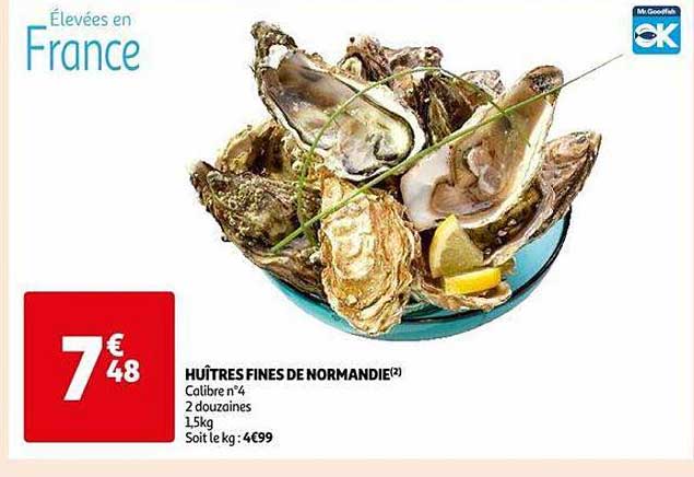 Huîtres Fines De Normandie