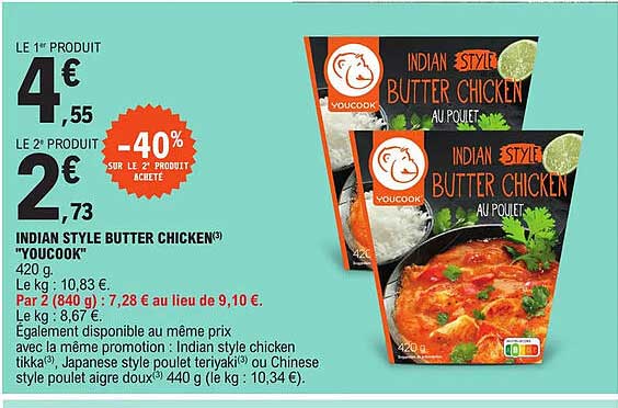 indian style butter chicken "youcook"