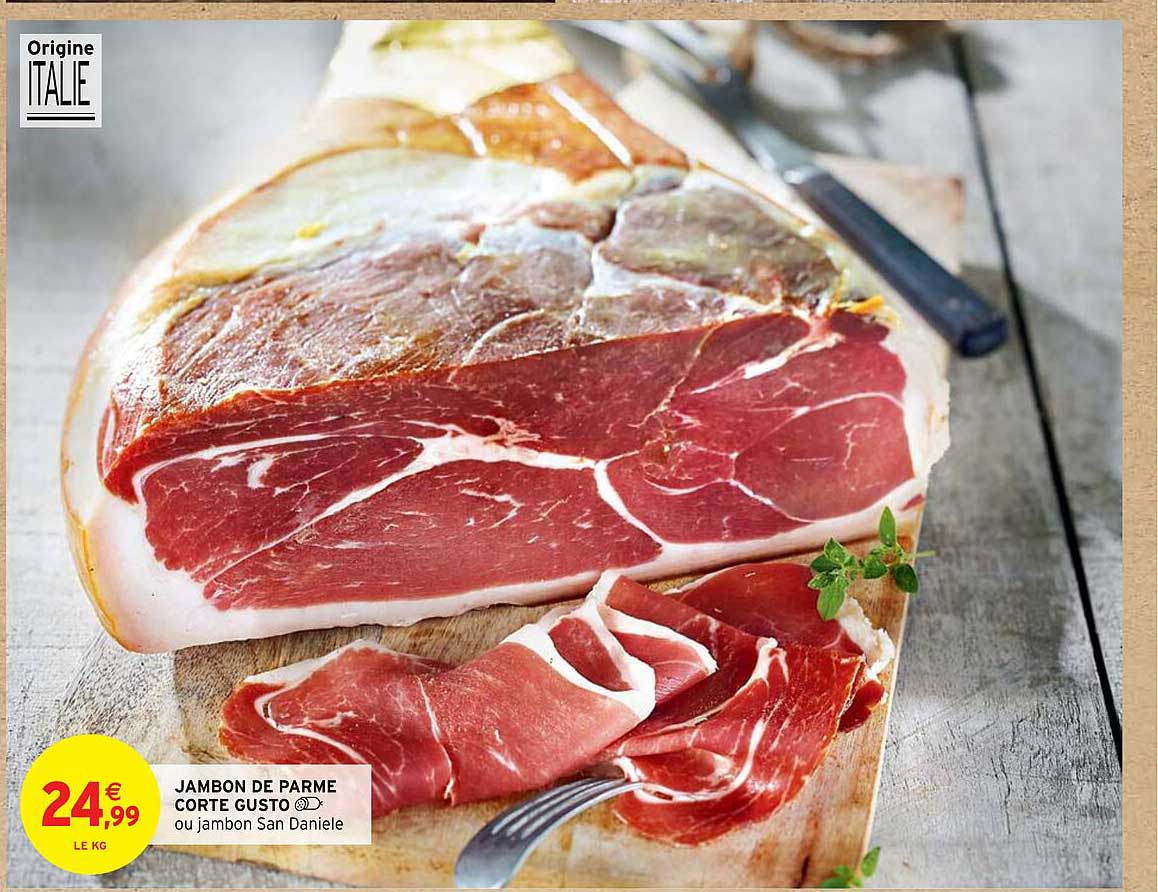 jambon de parme corte gusto