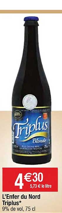 l'enfer du nord triplus