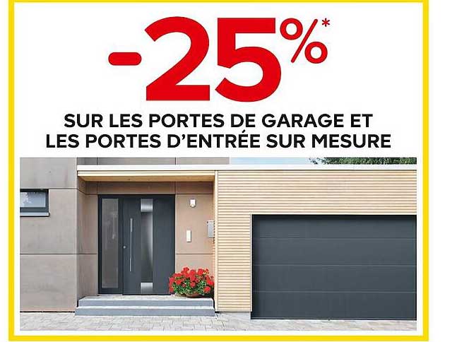 les portes de garage et les portes d'entrée sur mesure