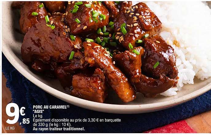 porc au caramel "agis"