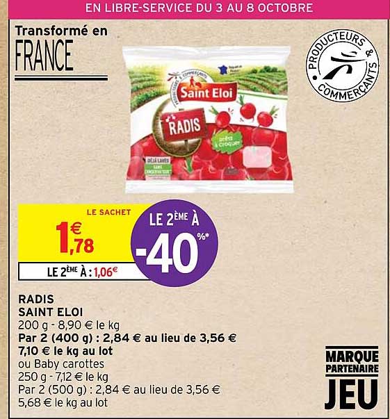 radis saint éloi