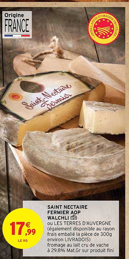 saint nectaire fermier aop walchli
