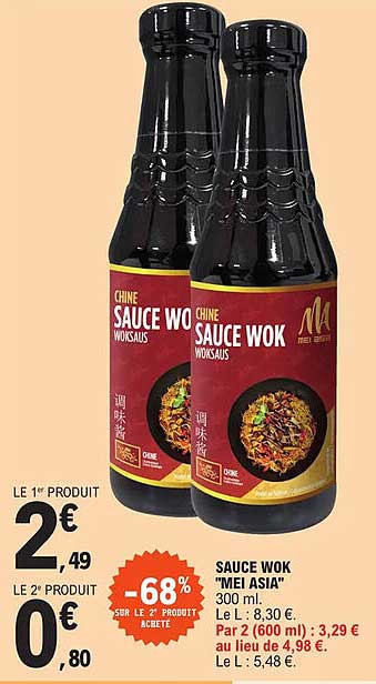 sauce wok "mei asia"