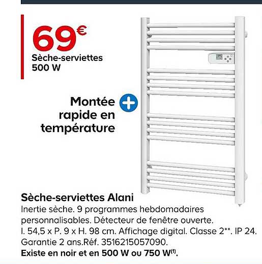 sèche-serviettes alani