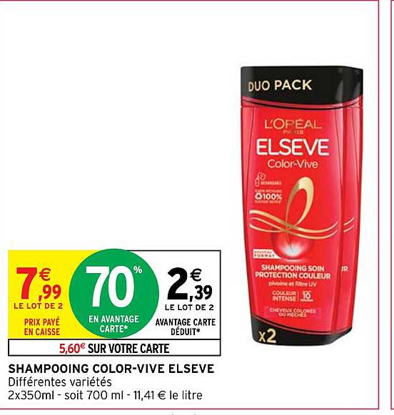 shampooing color-vive elseve