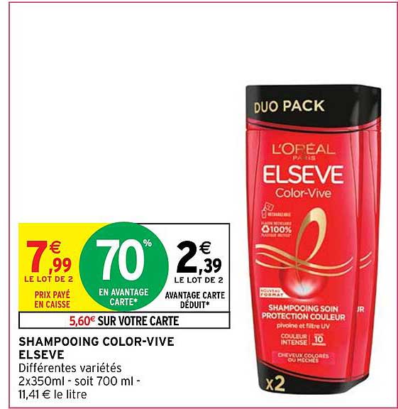 shampooing color-vive elseve