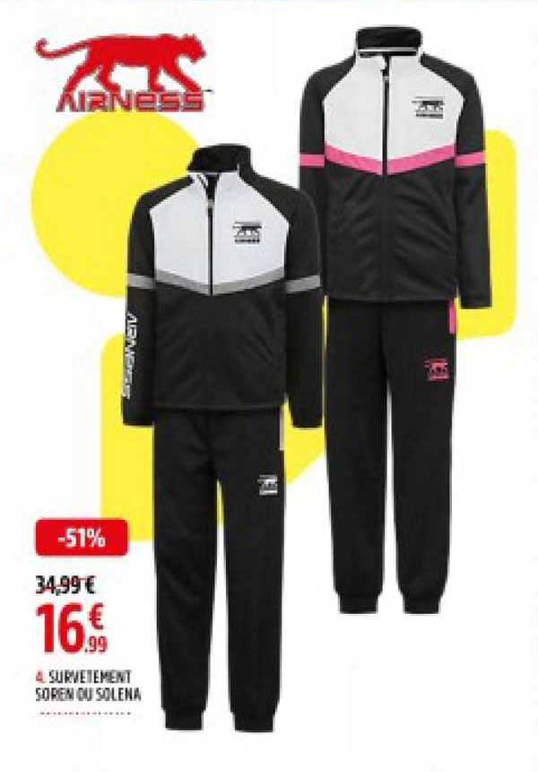 survêtement soren ou solena airness