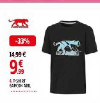 t-shirt garçon airness