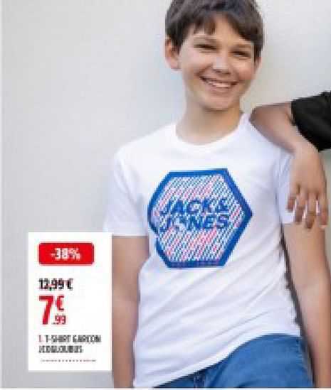 t-shirt garçon jack&jones