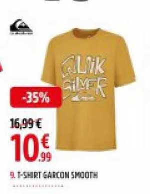 t-shirt garçon smooth