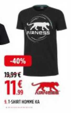 t-shirt homme ka airness