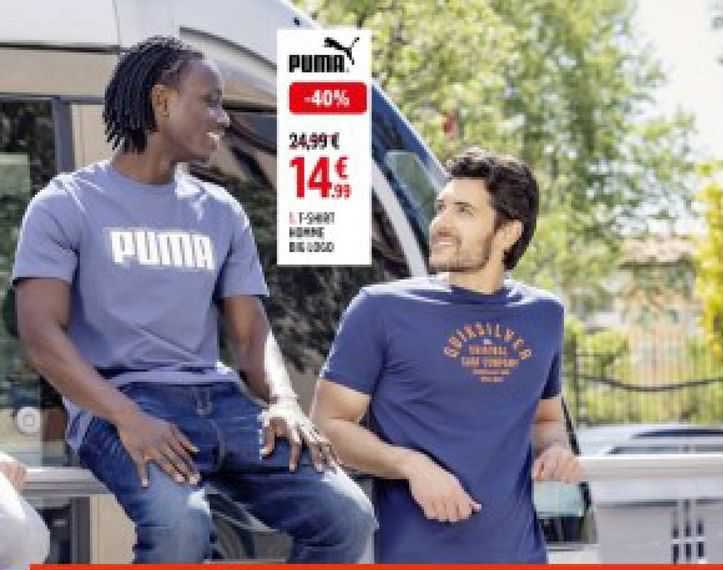 t-shirt homme puma