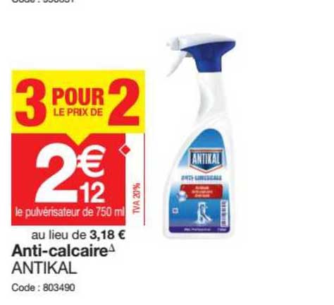 Anti Calcaire Antikal