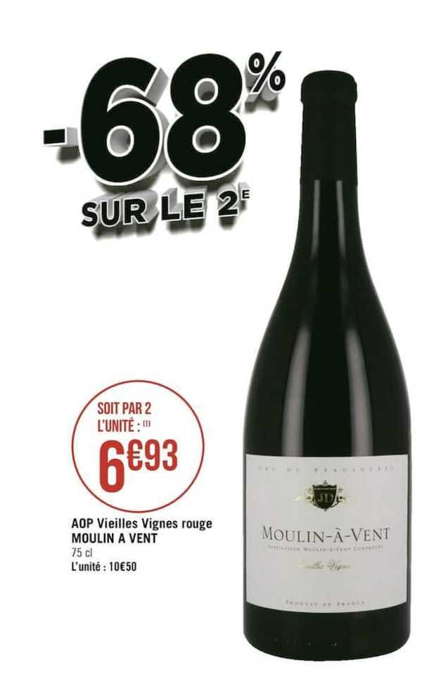 aop vieilles vignes rouge moulin à vent