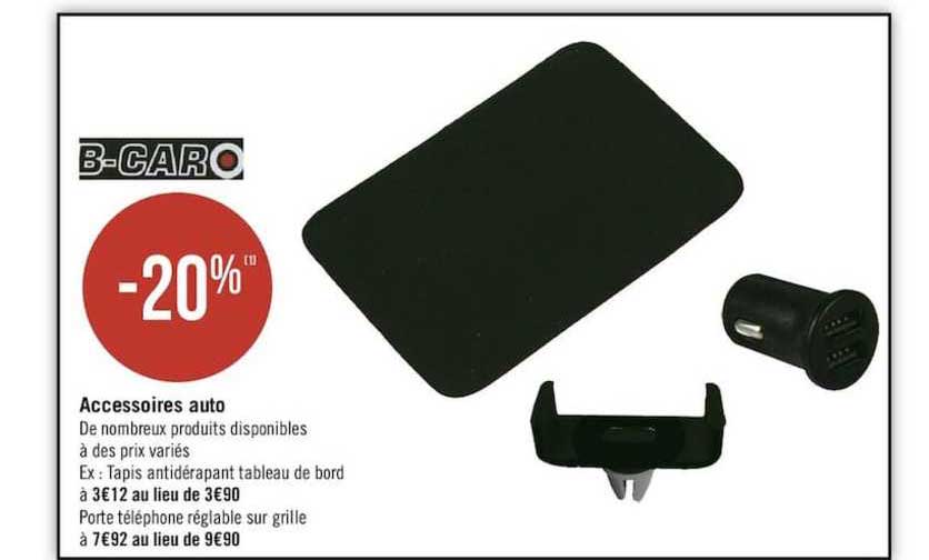 b caro accessoires auto