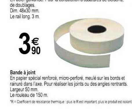 Bande à Joint