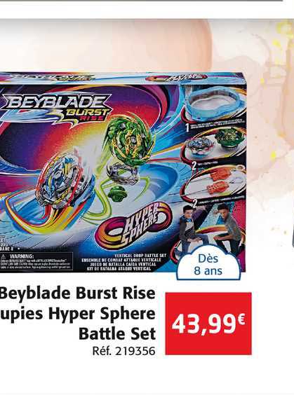 beyblade burst rise upies hyper sphere battle set