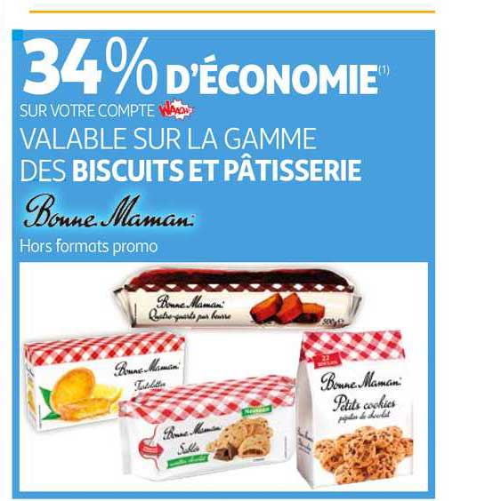 biscuits et pâtisserie bonne maman