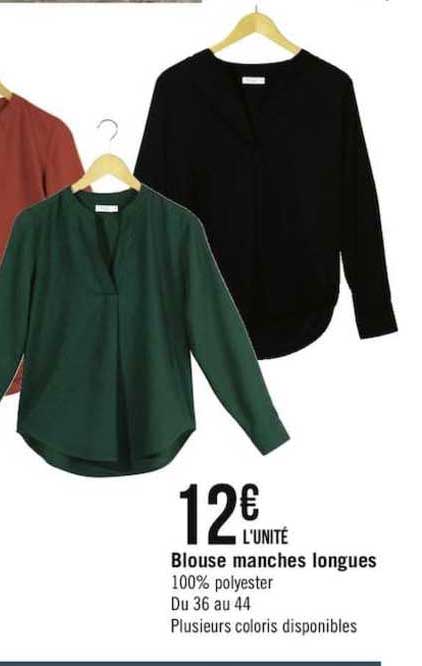 blouse manches longues