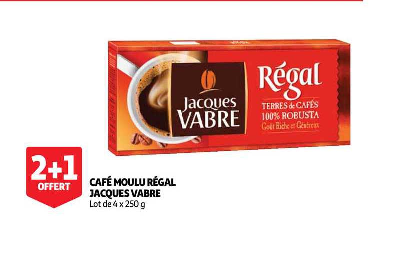 café moulu régal jacques vabre