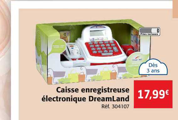 caisse enregistreuse électronique dreamland