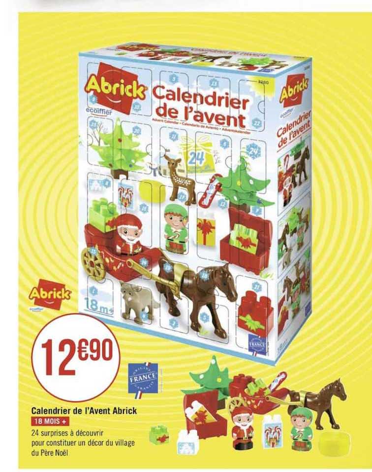 calendrier de l'avent abrick