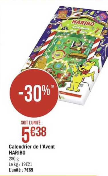 Calendrier De L'avent Haribo
