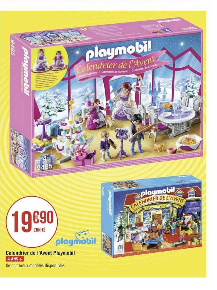 calendrier de l'avent playmobil
