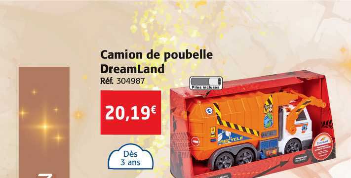 camion de poubelle dreamland