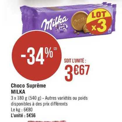 Choco Suprême Milka
