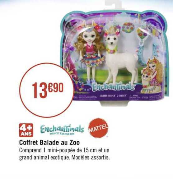 coffret balde au zoo enchantimals