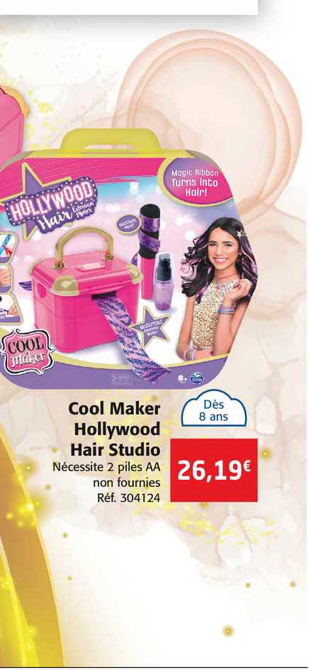 cool maker hollywood hair studio