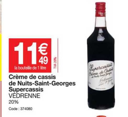 crème de cassis de nuits saint georges spercassis védrenne