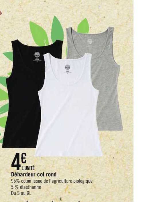 débardeur col rond