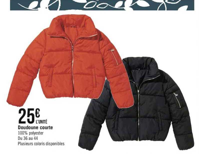 doudoune courte