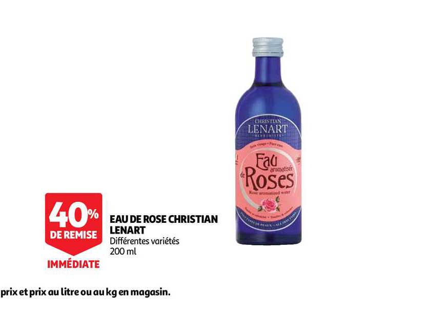 eau de rose christian lenart