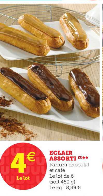 éclair assorti