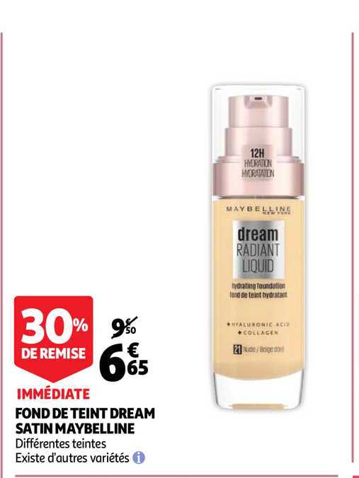 Fond De Teint Dream Satin Maybelline