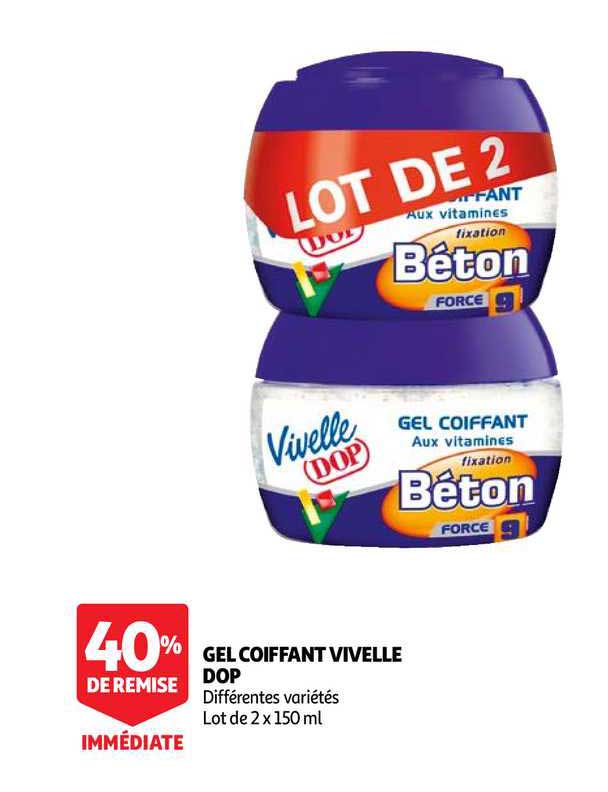 gel coiffant vivelle dop
