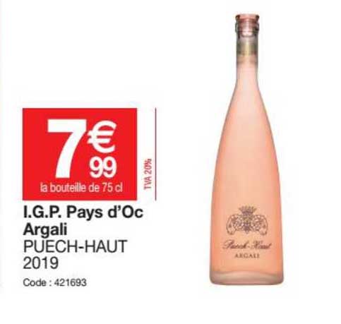 i.g.p. pays d'oc argali puech haut